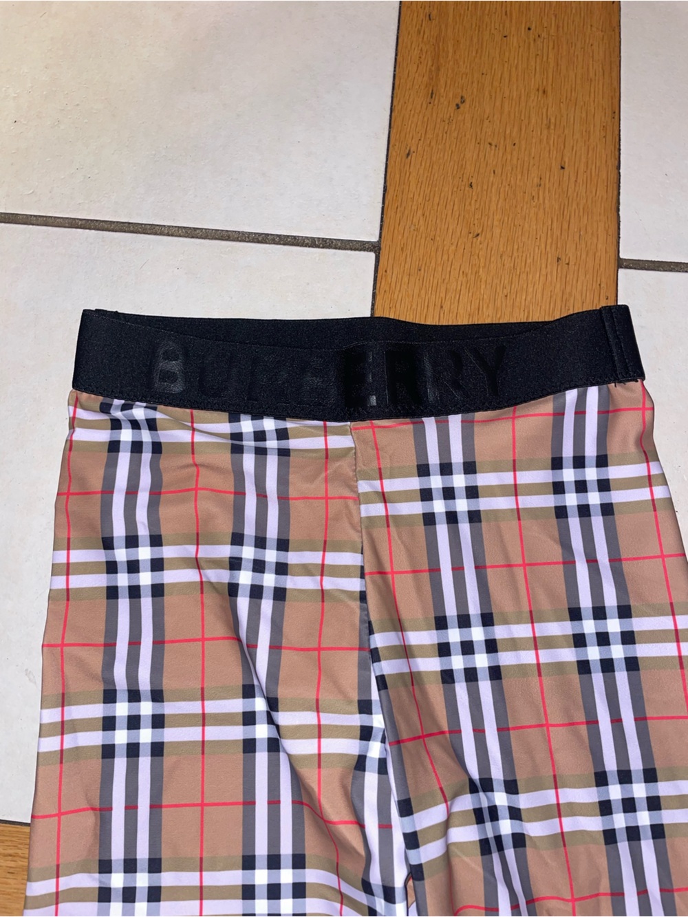 Burberry women Leggings size large but fits like a women’s 7